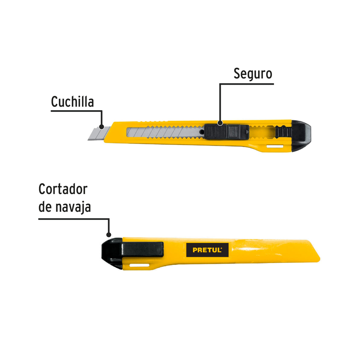 CUCHILLA PARA TAPICERO 5 CUT-5PB PRETUL BLIS