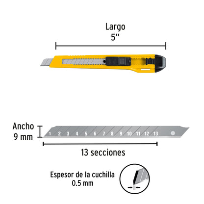 CUCHILLA PARA TAPICERO 5 CUT-5PB PRETUL BLIS