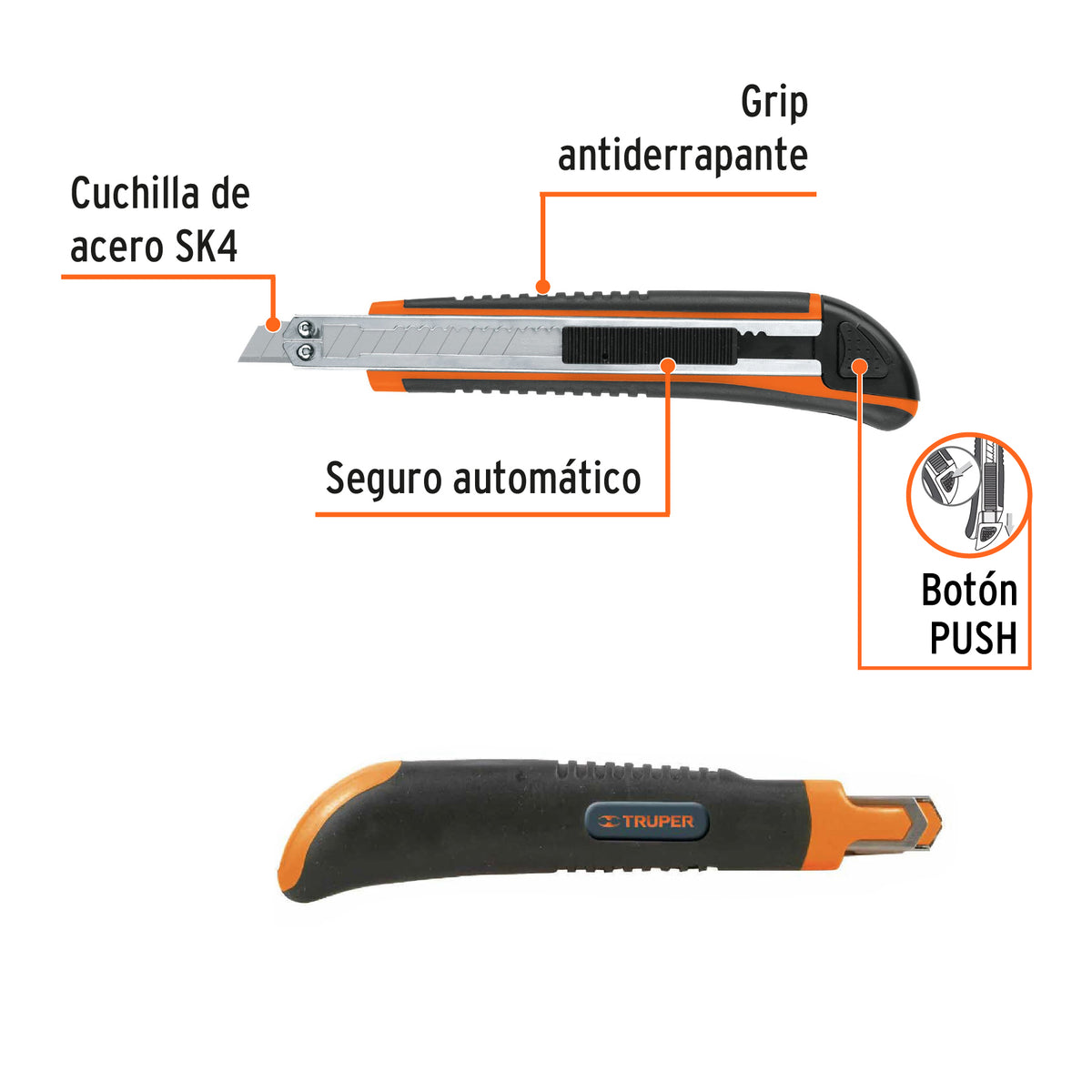CUCHILLA PARA TAPICERO 5 CUT-5X TRUPER
