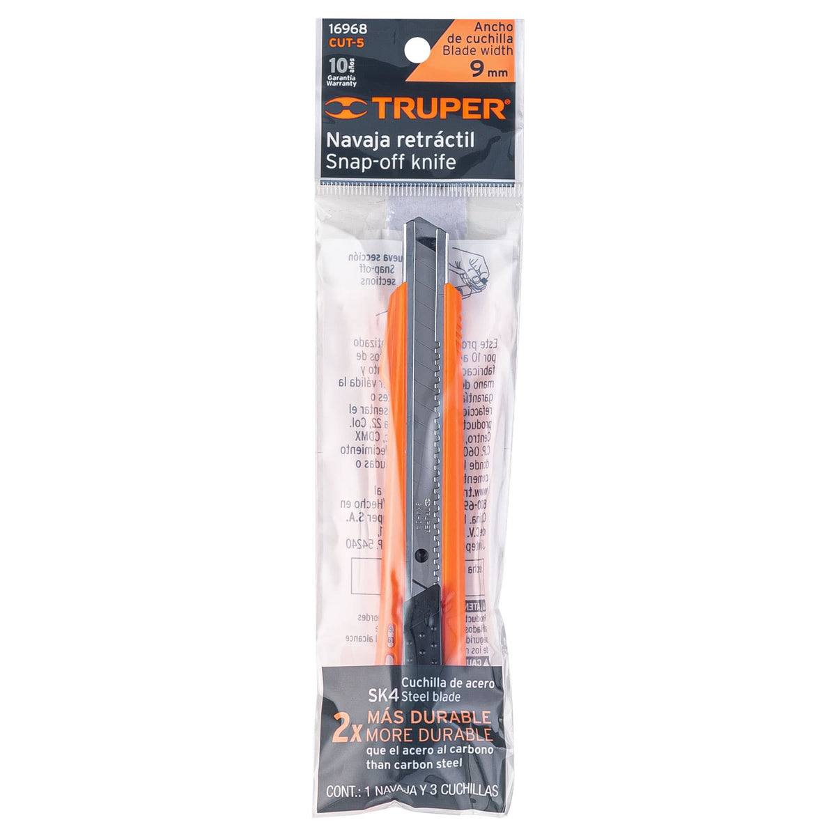 CUCHILLA PARA TAPICERO 5 CUT-5 TRUPER