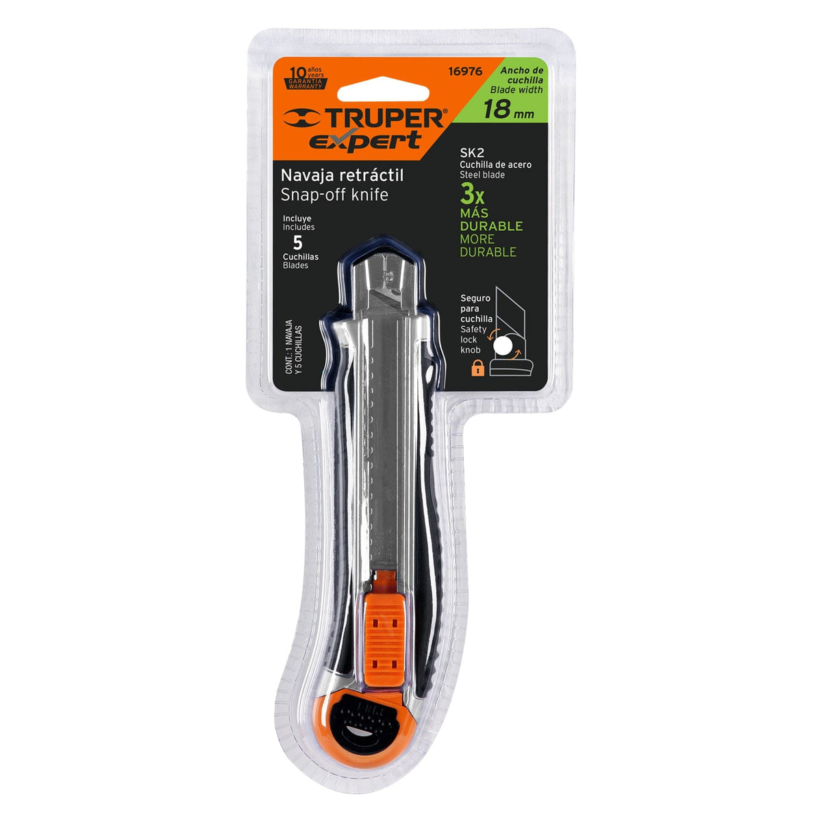 CUCHILLA PARA TAPICERO 6 CUT-6XX TRUPER