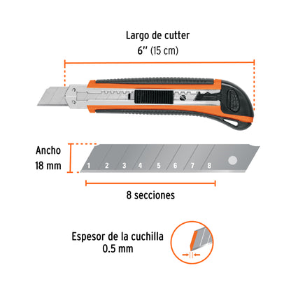 CUCHILLA PARA TAPICERO 6 CUT-6X TRUPER