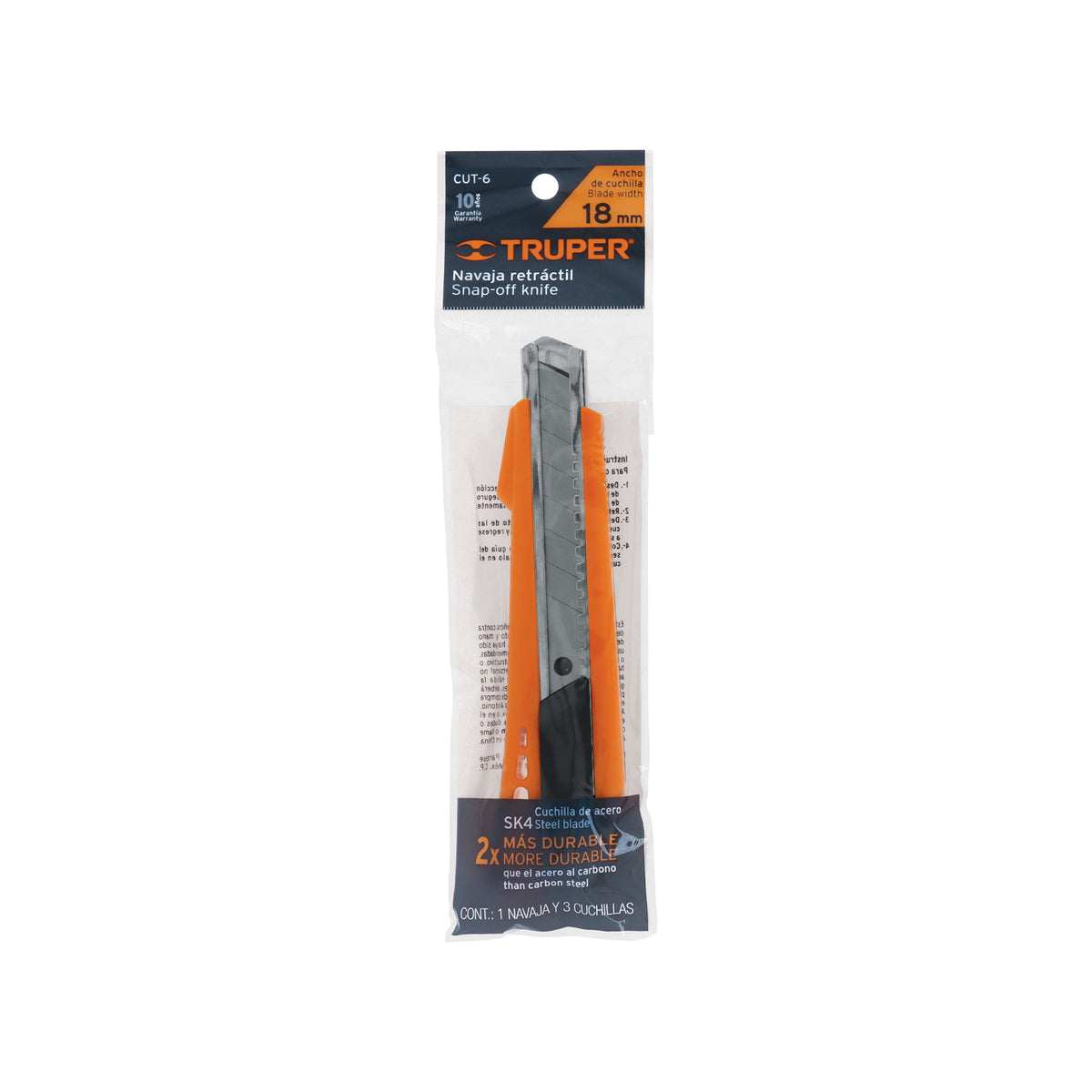 CUCHILLA PARA TAPICERO 6 CUT-6 TRUPER