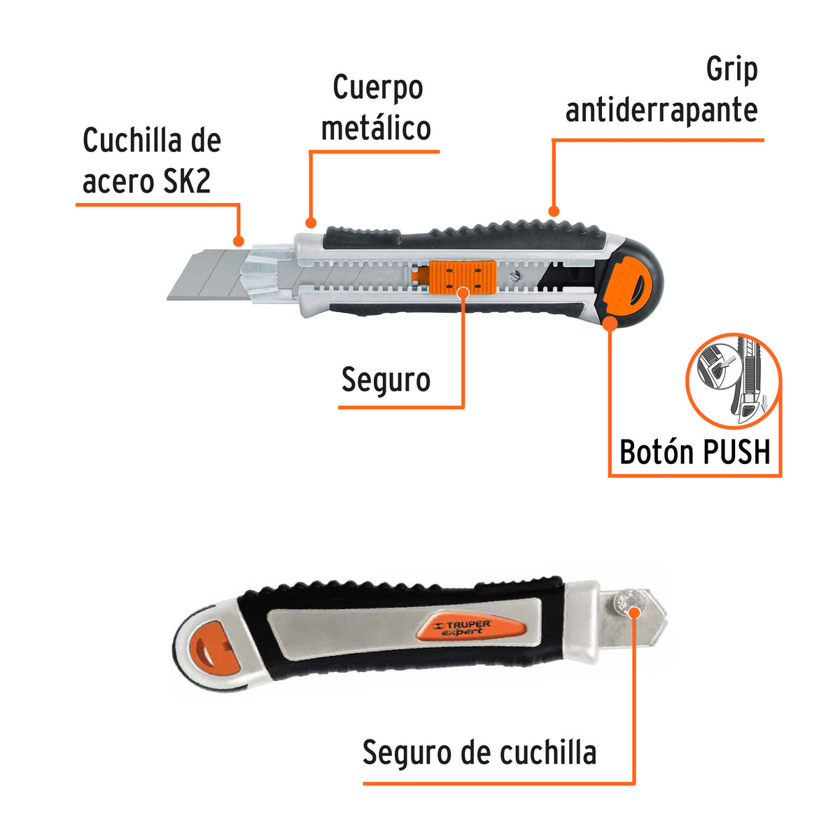 CUCHILLA PARA TAPICERO 7 CUT-7XX TRUPER