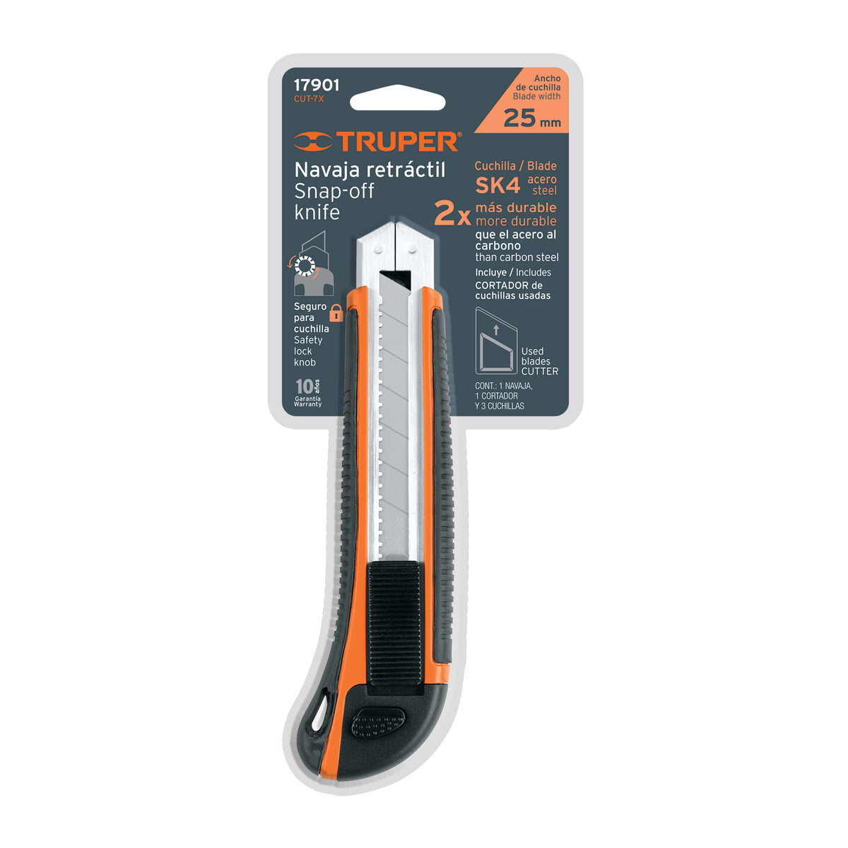 CUCHILLA PARA TAPICERO 7 CUT-7X TRUPER