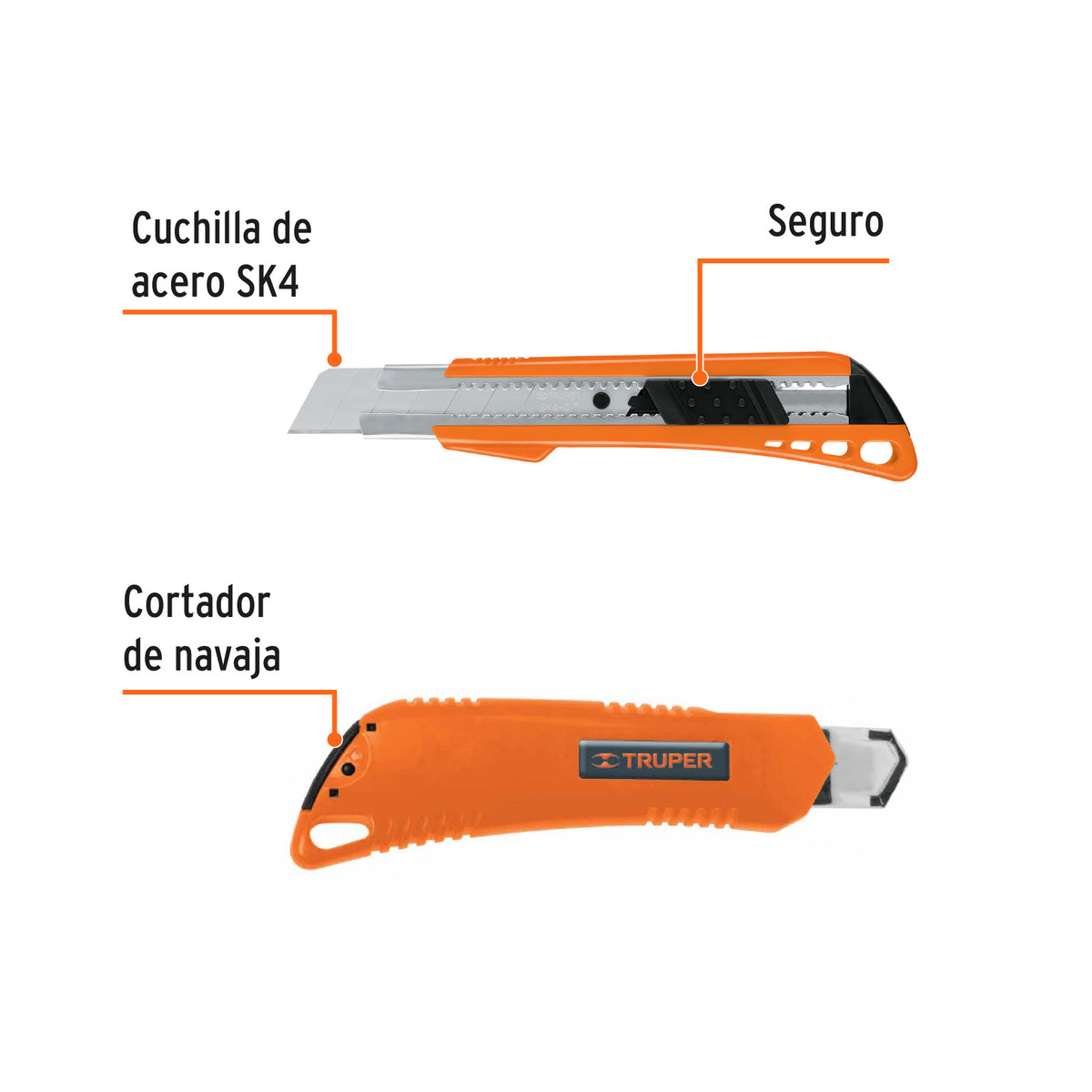 CUCHILLA PARA TAPICERO 7 CUT-7 TRUPER