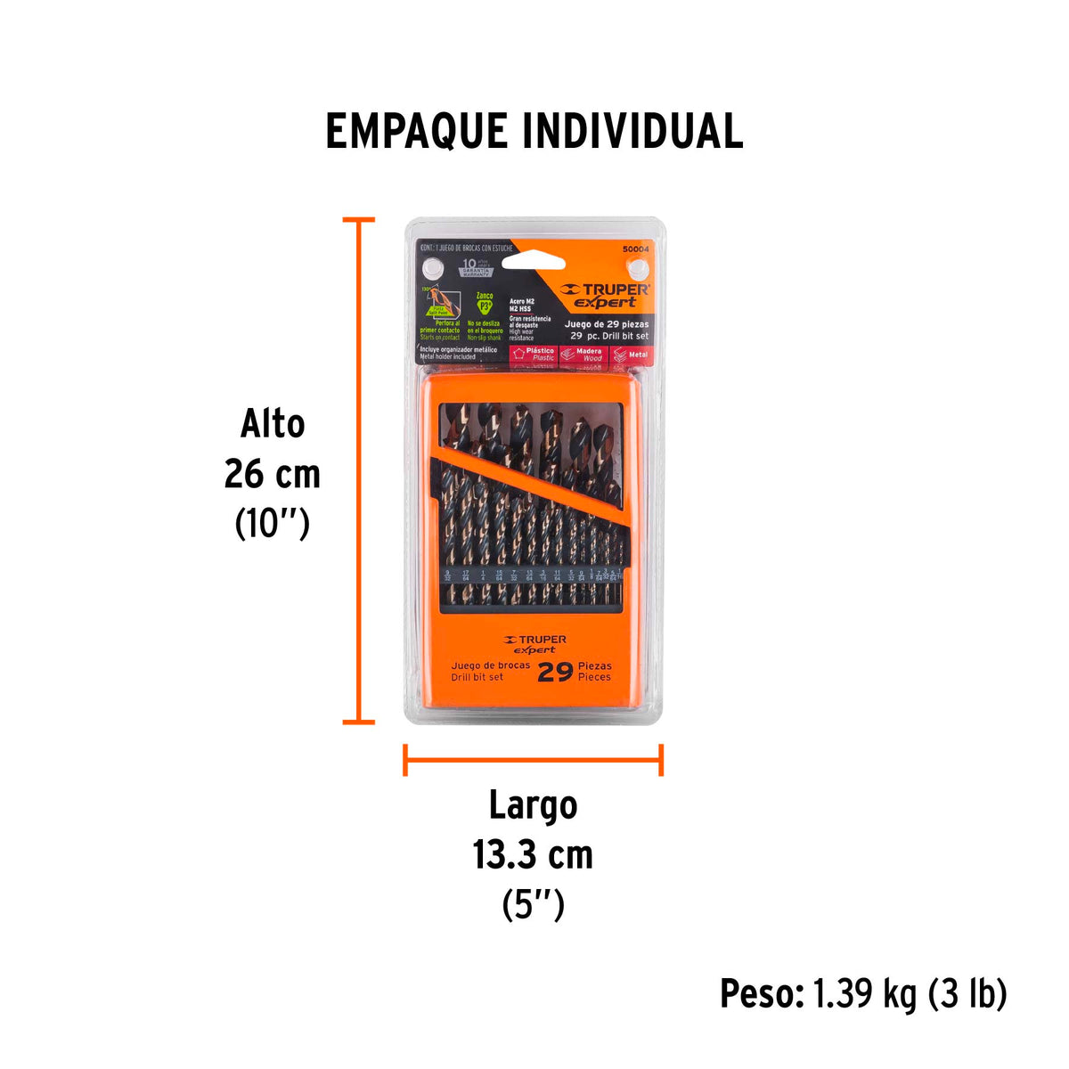 BROCAS TRUPER 29-PCS DESP-BAV-29C