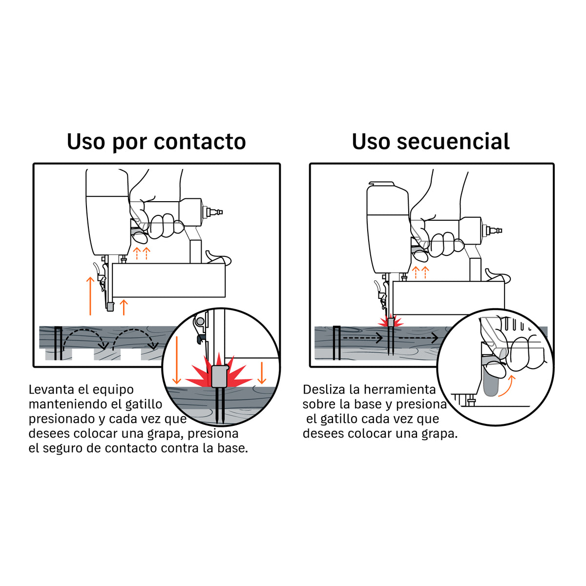 GRAPADORA NEUMATICA CAL. 16 ENNE-160 TRUPER
