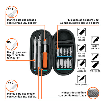 BISTURI PRECISION 11-PCS TRUPER