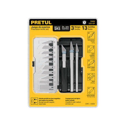 BISTURI PRECISION 13-PCS PRETUL