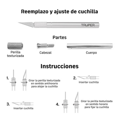 BISTURI PRECISION EXA-6 TRUPER