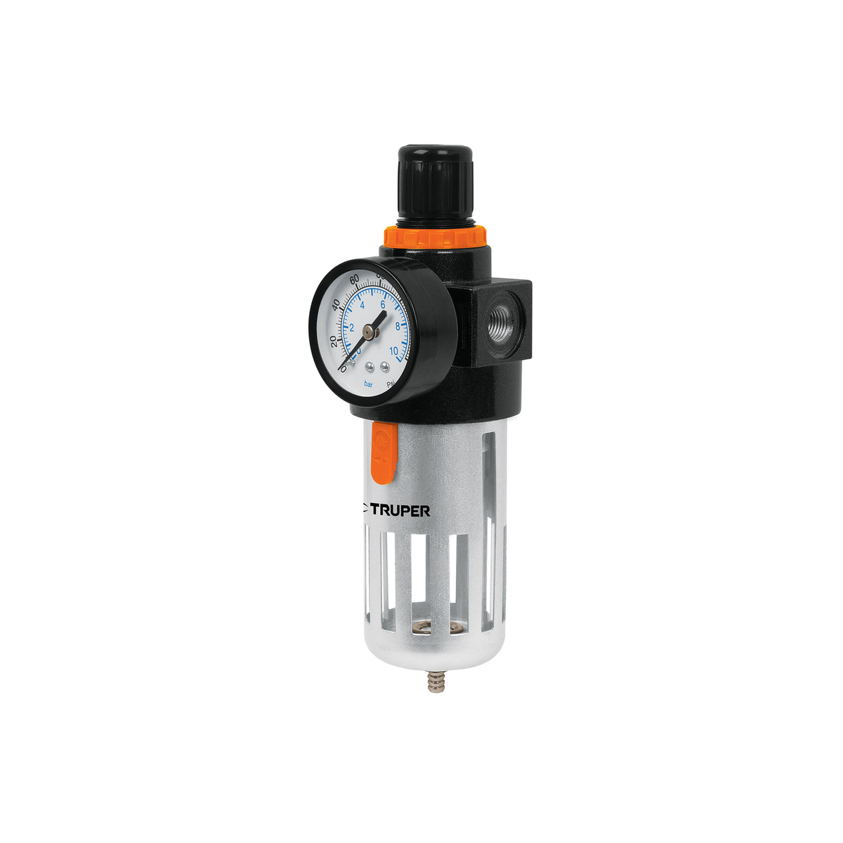 FILTRO REGULADOR DE AIRE 1/4 NPT TRUPER FIRE-1/4