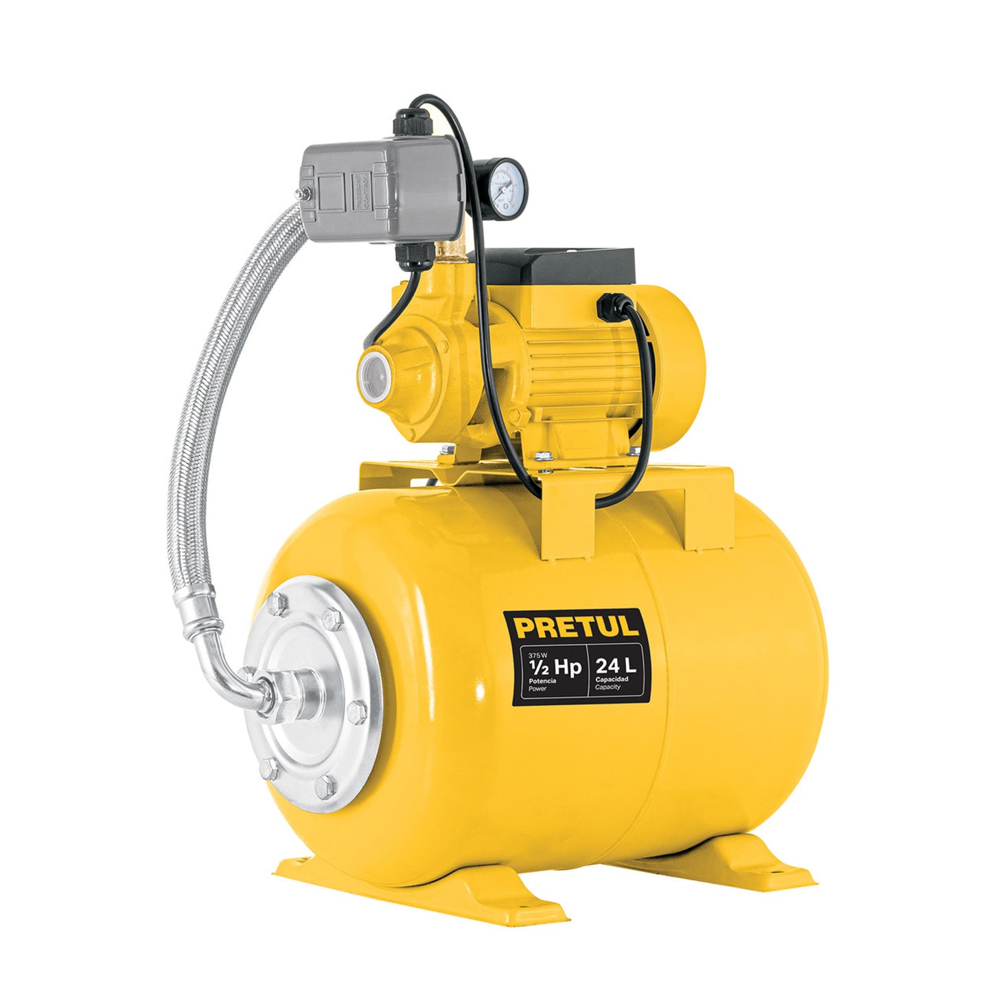BOMBA PARA AGUA 1/2-HP PRETUL HIDRO HIDR-1/2X24P