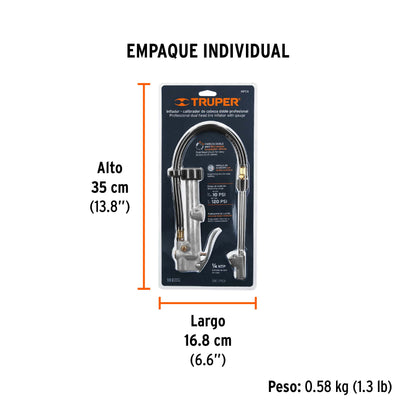 BOQUILLA PARA AIRE CON CALIBRADOR INFCA TRUPER