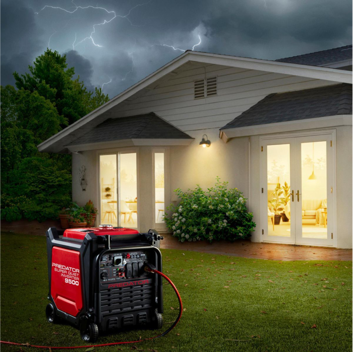 GENERADOR SILENCIOSO INVERTER PREDATOR DE 9500 WATTS