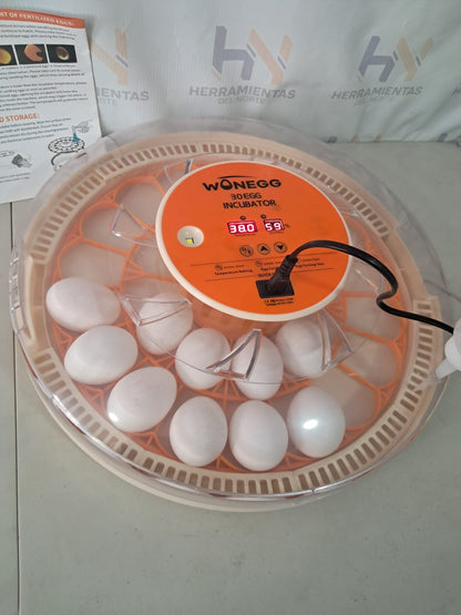 ENCUBADORA DE 30 HUEVOS