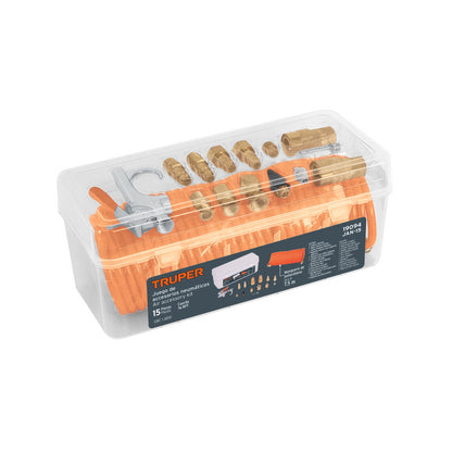 JUEGO BOQUILLAS PARA AIRE 14PCS JAN-15 TRUPER