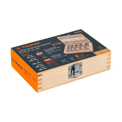 BROCA PARA MADERA FORSTNER TRUPER 5PCS