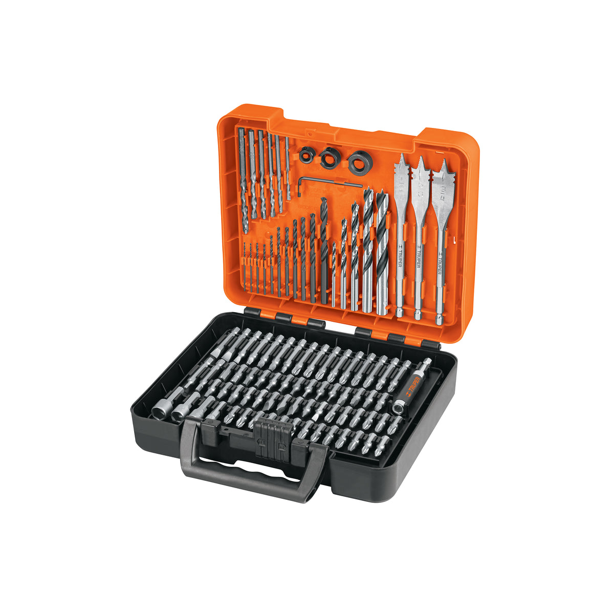 JUEGO DE HERRAMIENTAS TRUPER JBPUN-100 EN MALETIN 100PCS