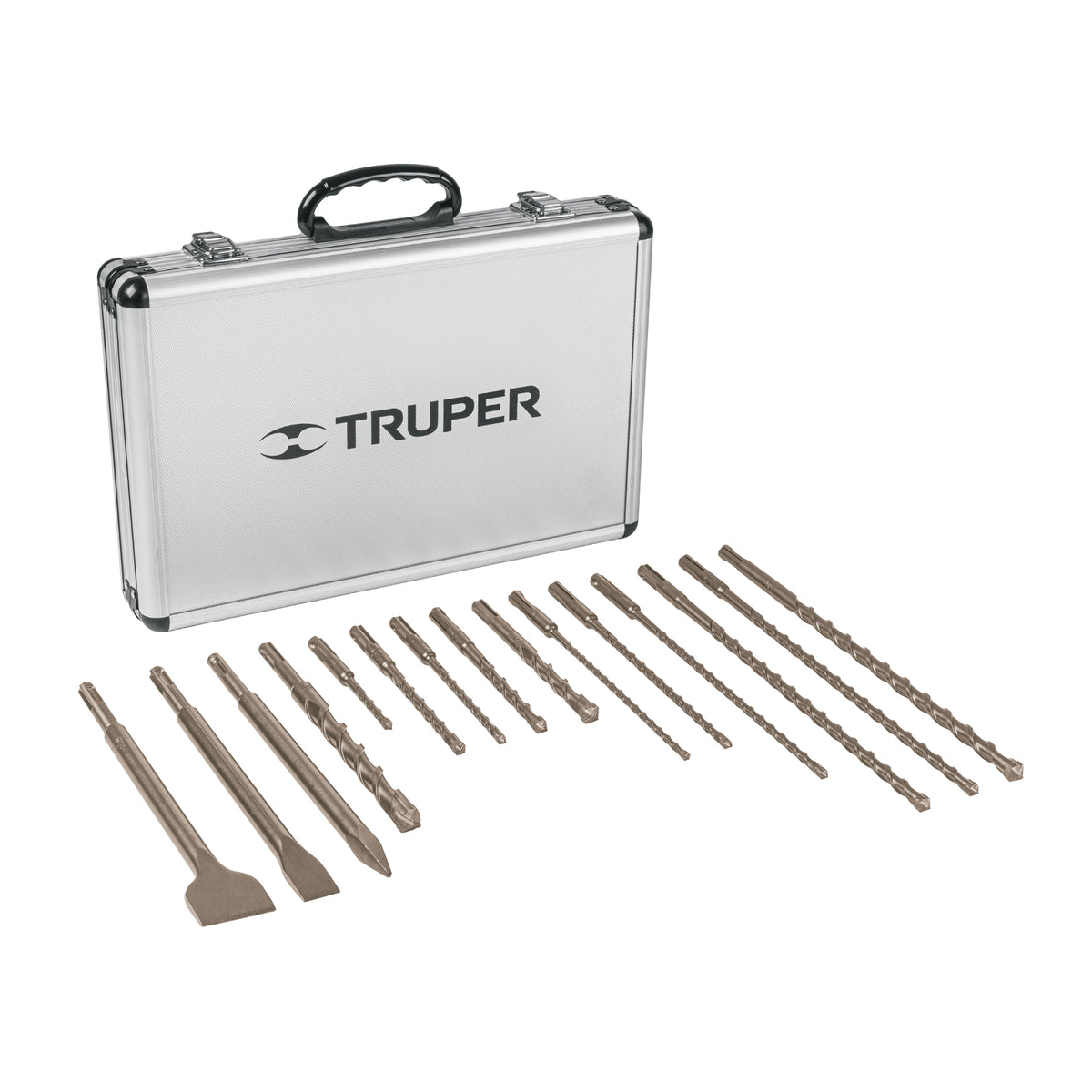 BROCAS TRUPER 15-PCS CON CINCELES JSDS-15