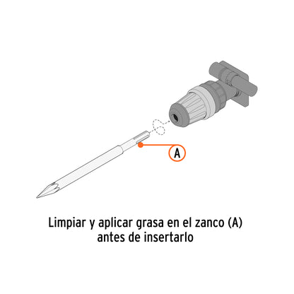 BROCAS TRUPER 15-PCS CON CINCELES JSDS-15