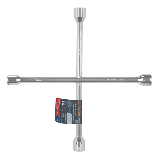 LLAVE RUEDA CRUZ TRUPER 3/4X13/16X7/8X17MM