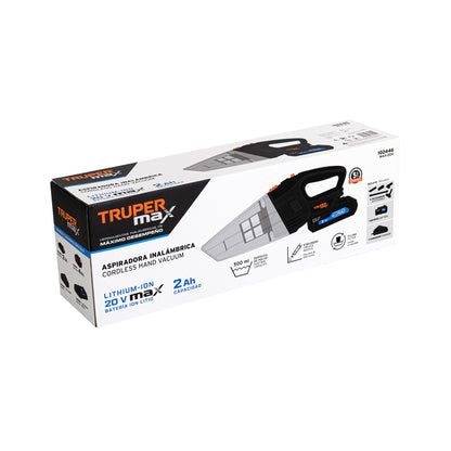 ASPIRADORA INALAMBRICA 20V TRUPER MAX