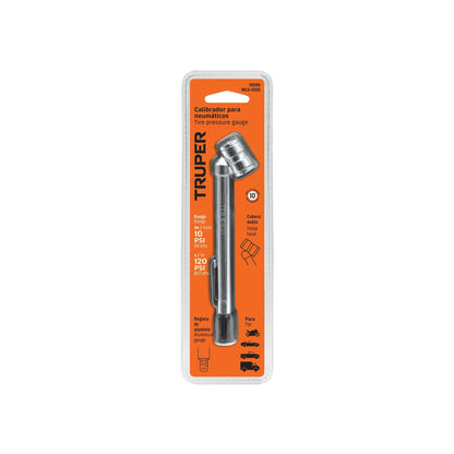 CALIBRADOR DE AIRE DOBLE TIPO PLUMA TRUPER