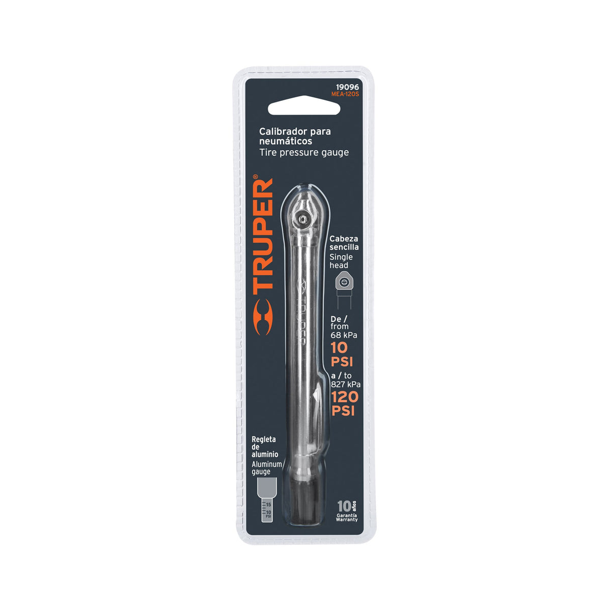 CALIBRADOR DE AIRE DOBLE TIPO PLUMA TRUPER