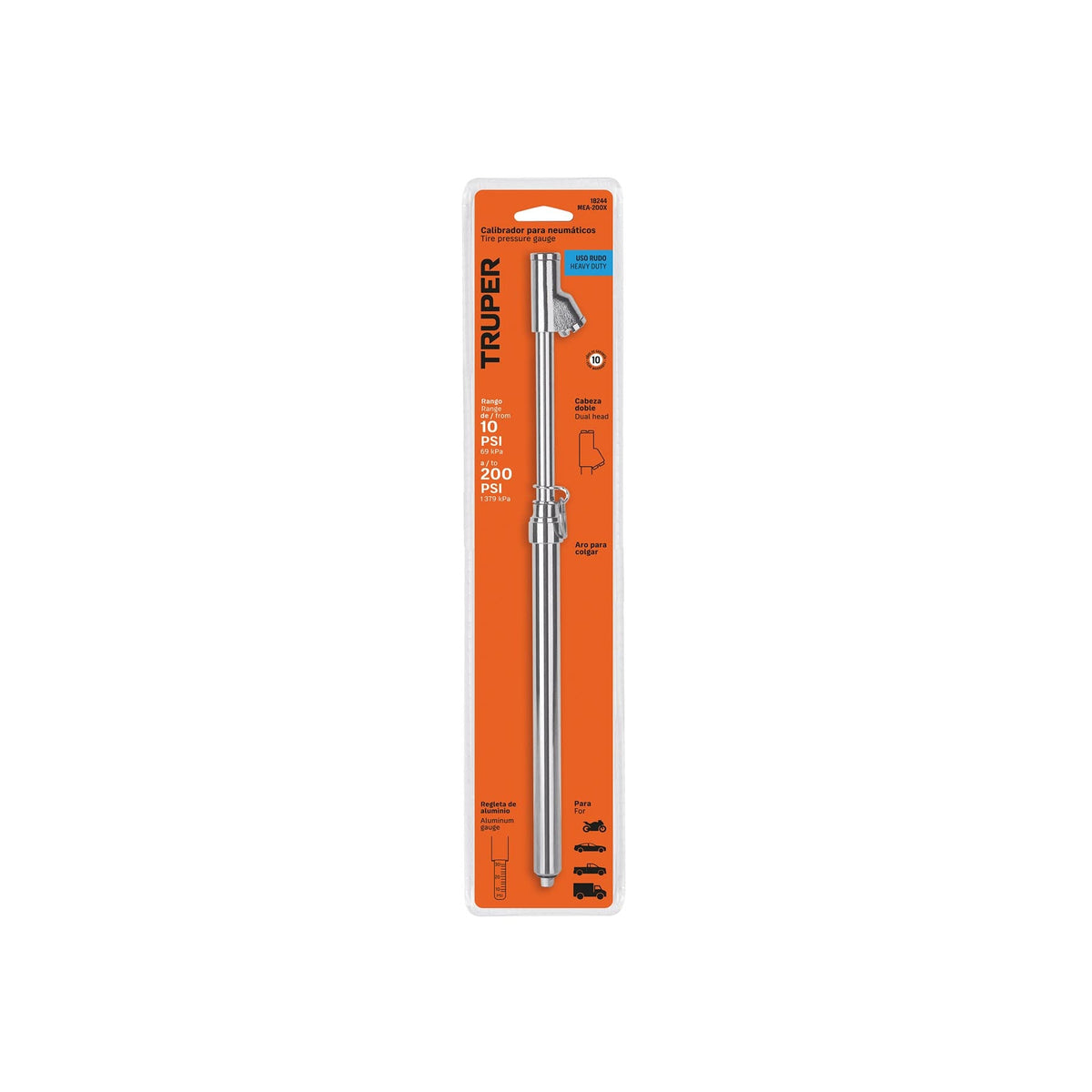 CALIBRADOR DE AIRE DOBLE TRUPER