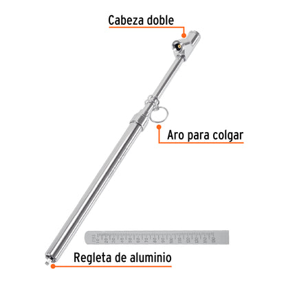 CALIBRADOR DE AIRE DOBLE TRUPER