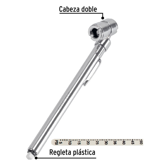 CALIBRADOR AIRE PRETUL TIPO PLUMA