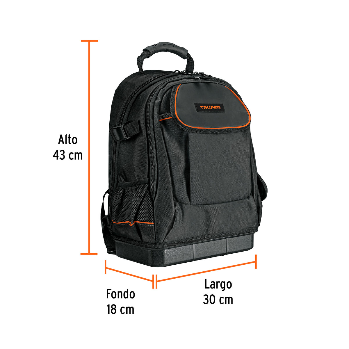 MOCHILA PORTA HERRAMIENTAS TRUPER MOHE-13 POLIESTER
