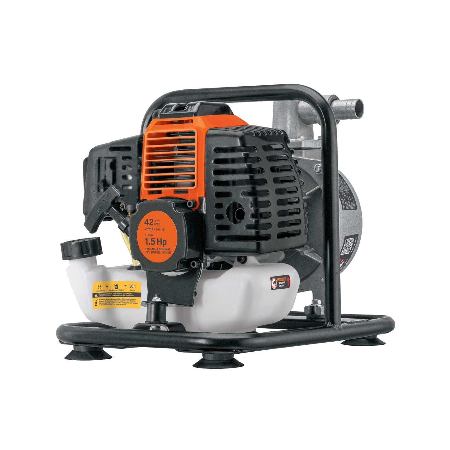 MOTOBOMBA 1 DE SALIDA TRUPER 1-1/2HP MOTB-1