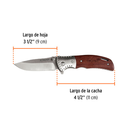 NAVAJA NV-4 TIPO METAL DE BOLSILLO TRUPER