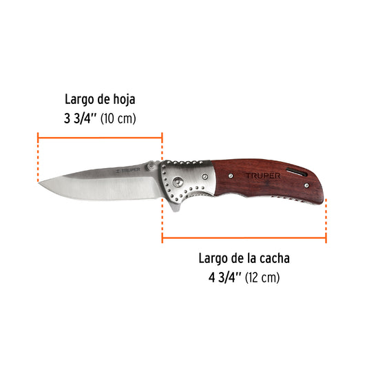 NAVAJA NV-5 TIPO METAL DE BOLSILLO TRUPER