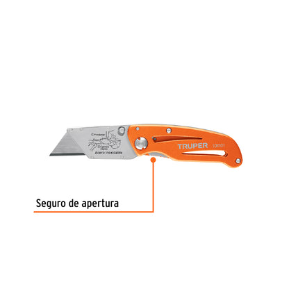 CUCHILLA PARA TAPICERO 6 NV-6X ALUMINIO TRUPER