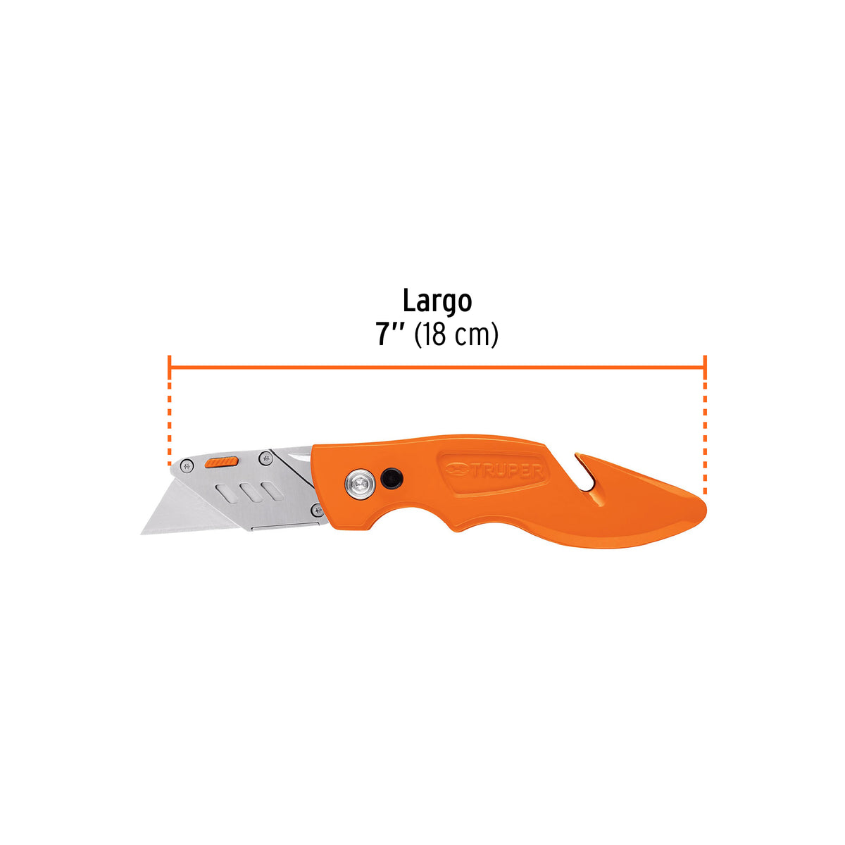 NAVAJA NV-7X TIPO METAL DE BOLSILLO 7" TRUPER