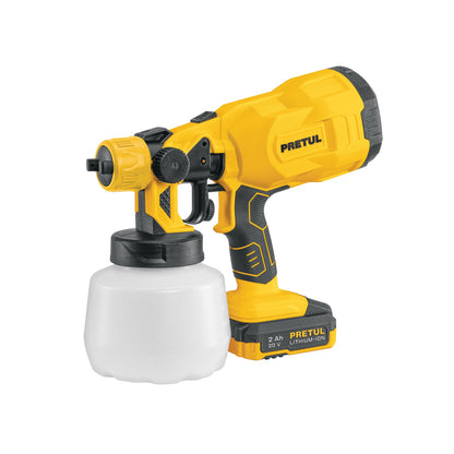 PISTOLA PARA PINTAR INALAMBRICA 20V PIPI-20P PRETUL