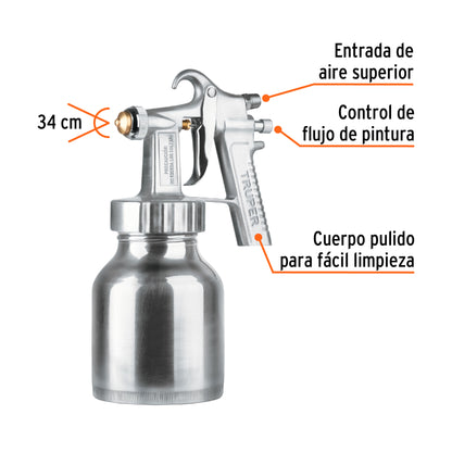 PISTOLA PARA PINTAR 10PSI PIPI-210 TRUPER