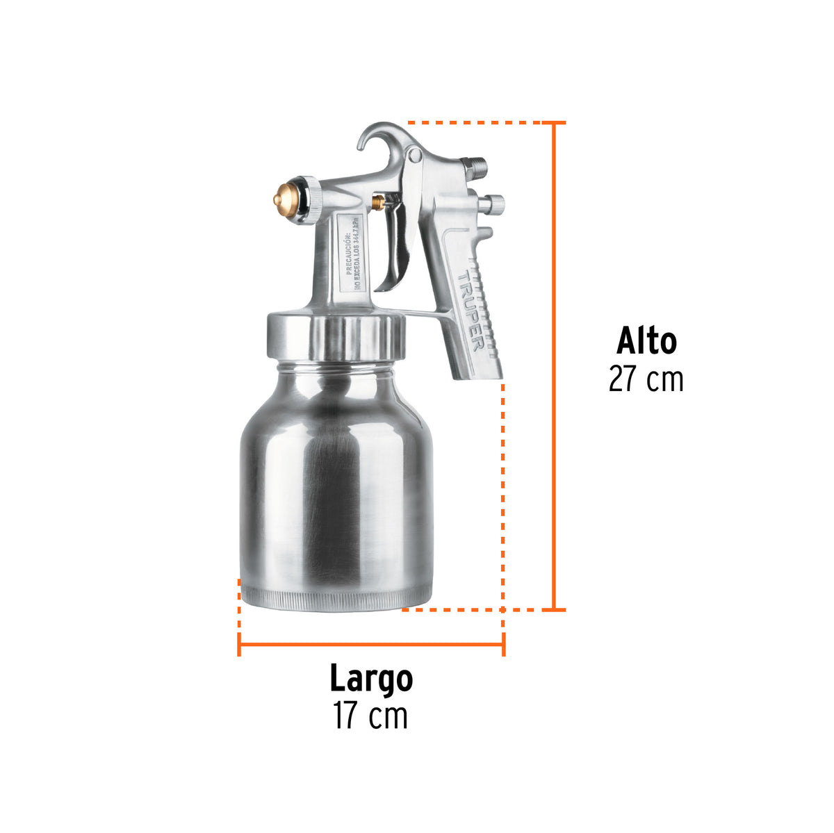 PISTOLA PARA PINTAR 10PSI PIPI-210 TRUPER