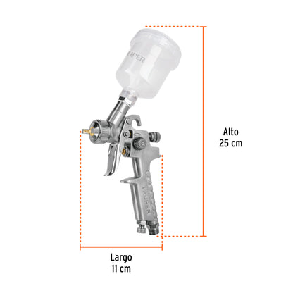 PISTOLA PARA PINTAR 50PSI GRAVEDAD TRUPER