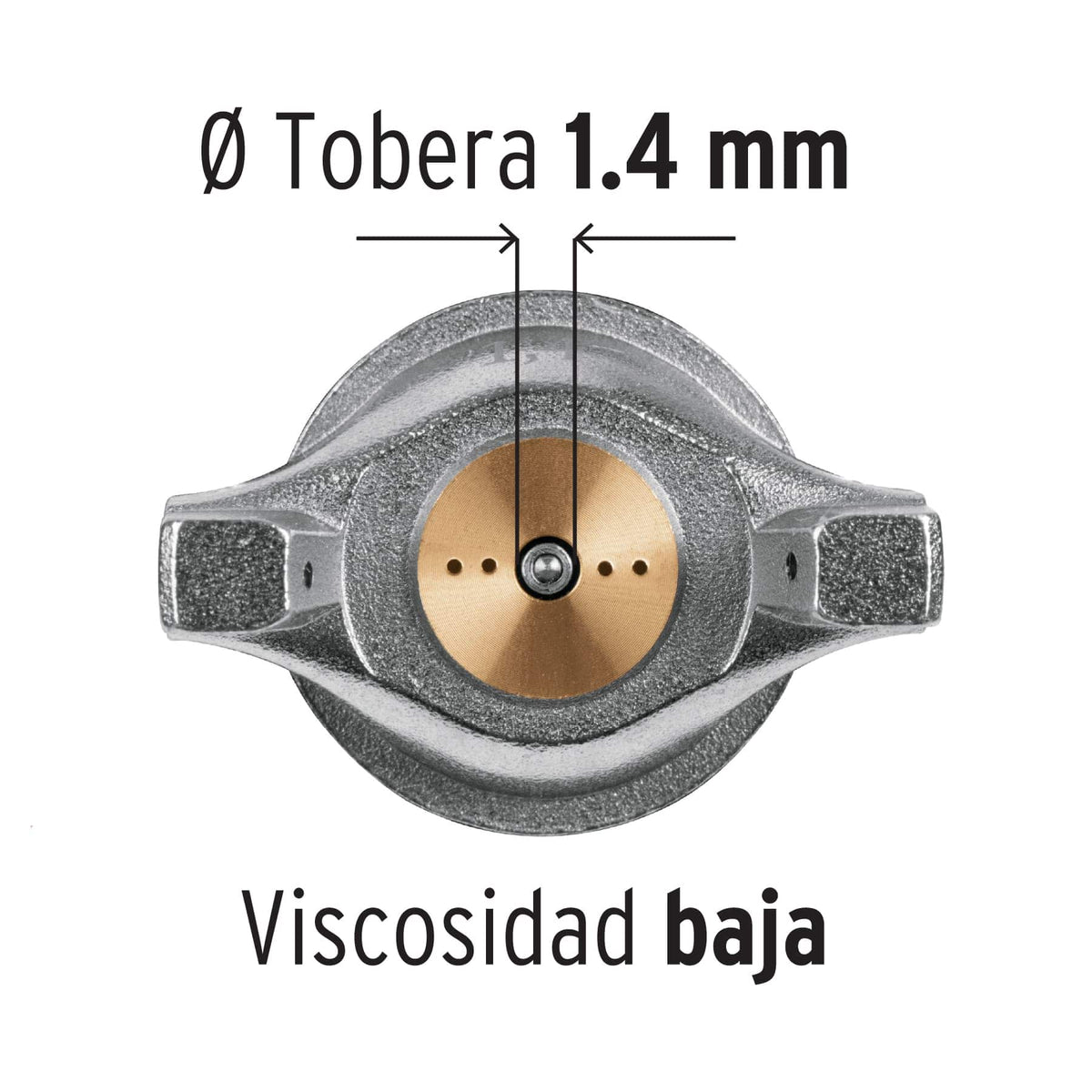 PISTOLA PARA PINTAR 50PSI GRAVEDAD PIPI-420 TRUPER