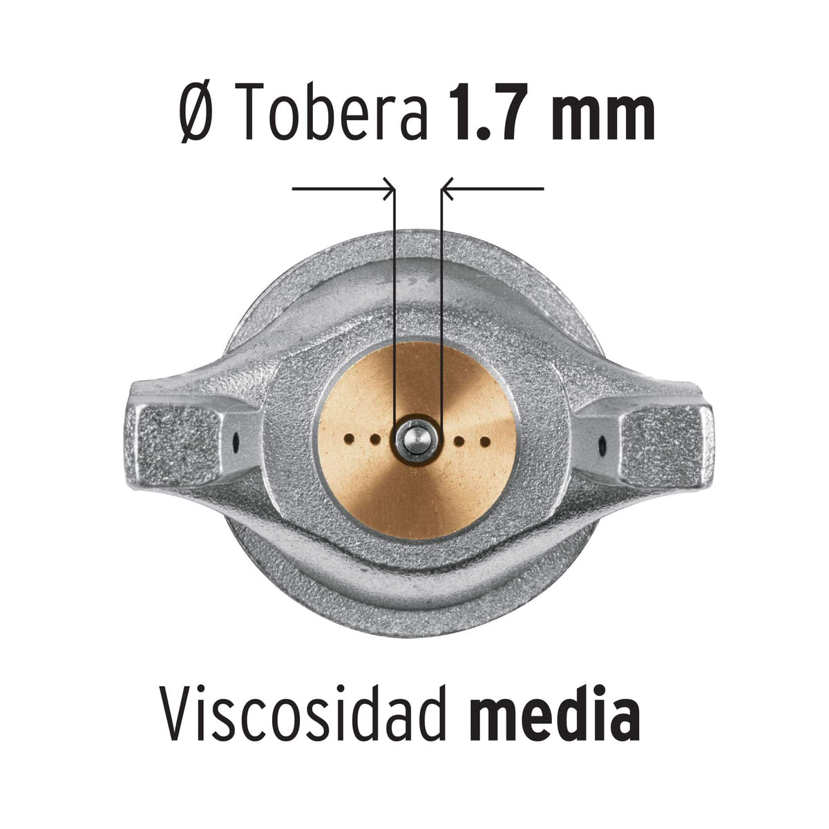 PISTOLA PARA PINTAR 50PSI GRAVEDAD PIPI-421 TRUPER