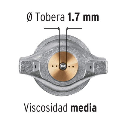 PISTOLA PARA PINTAR 50PSI GRAVEDAD PIPI-421 TRUPER