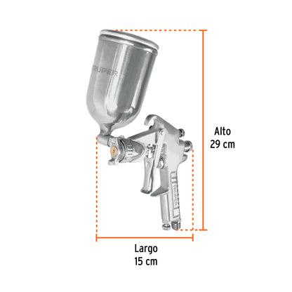 PISTOLA PARA PINTAR 50PSI GRAVEDAD PIPI-421 TRUPER