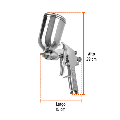 PISTOLA PARA PINTAR 50PSI GRAVEDAD PIPI-422 TRUPER