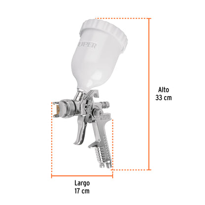 PISTOLA PARA PINTAR 50PSI GRAVEDAD PIPI-440 TRUPER