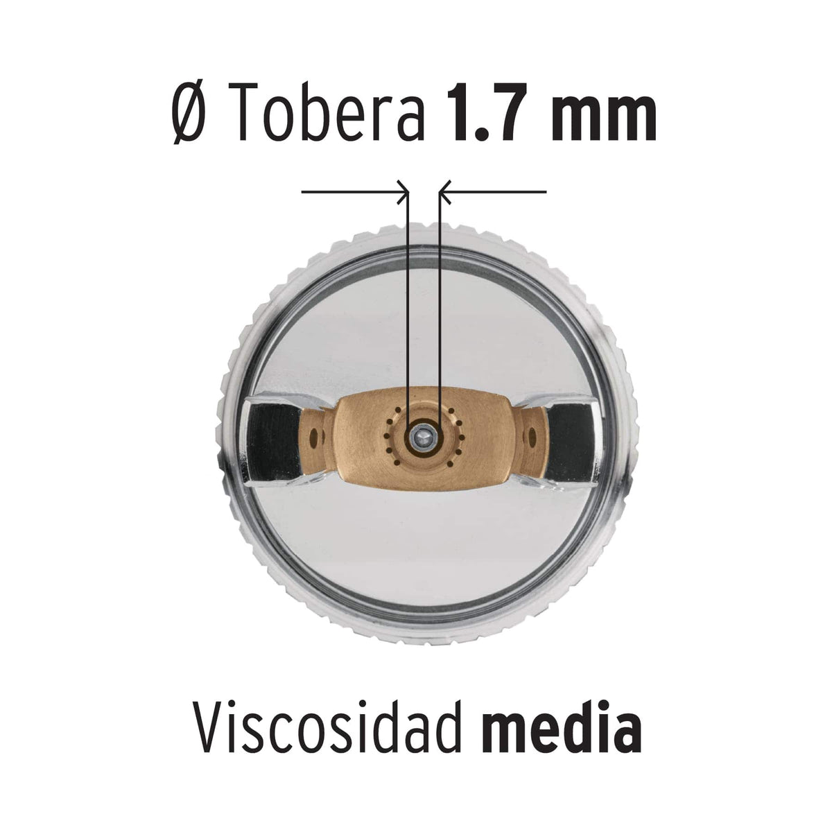 PISTOLA PARA PINTAR 50PSI GRAVEDAD 500 ML PIPI-441 TRUPER