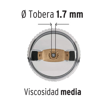 PISTOLA PARA PINTAR 50PSI GRAVEDAD 500 ML PIPI-441 TRUPER